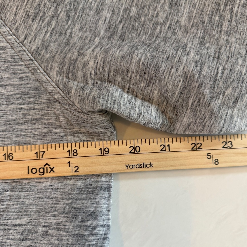 Lululemon City Bound Hoodie Womens 6 Heathered Space Dyed Size M Grey Full Zip‎ - Picture 7 of 10